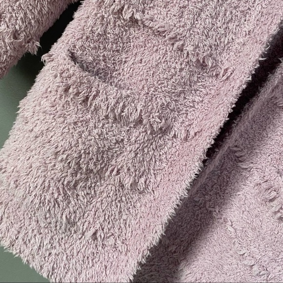 BAREFOOT DREAMS Cozychic Boardwalk Cardigan Soft New Orchid Size S - Picture 4 of 8